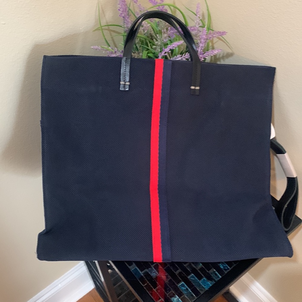 Clare V. Simple Perforated Suede Tote
CLARE V.